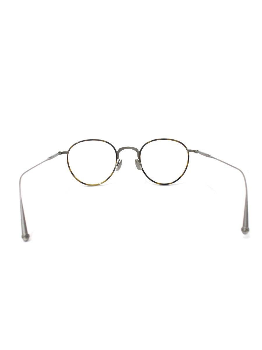 マツダ M3085-i 47 メガネ マットシルバー/ブラウン コンビフレーム フルリム ラウンド ITHGN62I6NWG 【SALE】