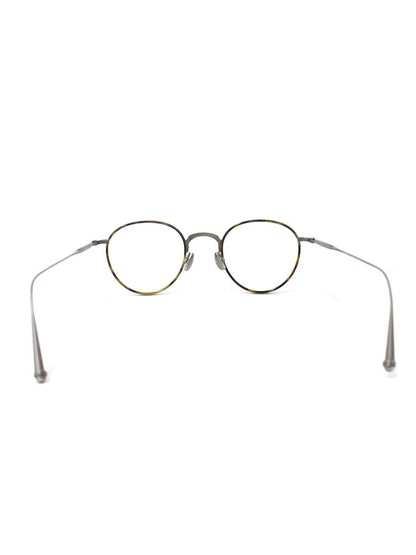 マツダ M3085-i 47 メガネ マットシルバー/ブラウン コンビフレーム フルリム ラウンド ITHGN62I6NWG 【SALE】