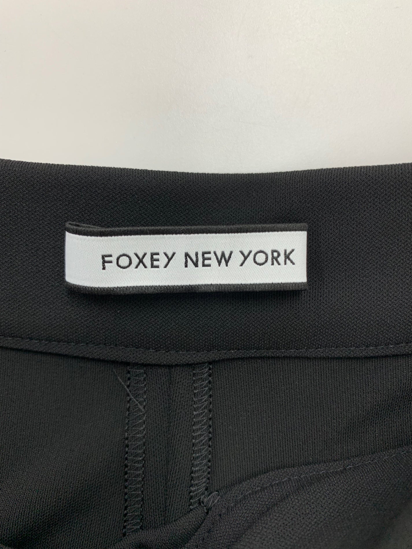 フォクシーニューヨーク Emmy エミ― 44654 パンツ 38 ブラック ワイド ITJAI81OYU4R
