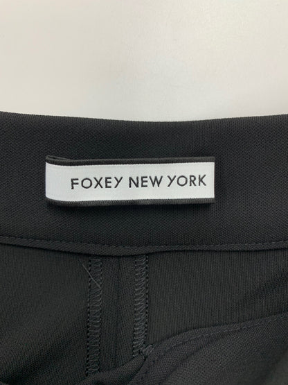 フォクシーニューヨーク Emmy エミ― 44654 パンツ 38 ブラック ワイド ITJAI81OYU4R
