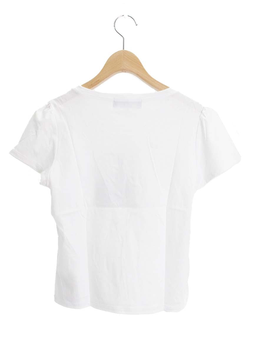 エムズグレイシー 015113 Tシャツ カットソー 38 ホワイト 香水ボトル 