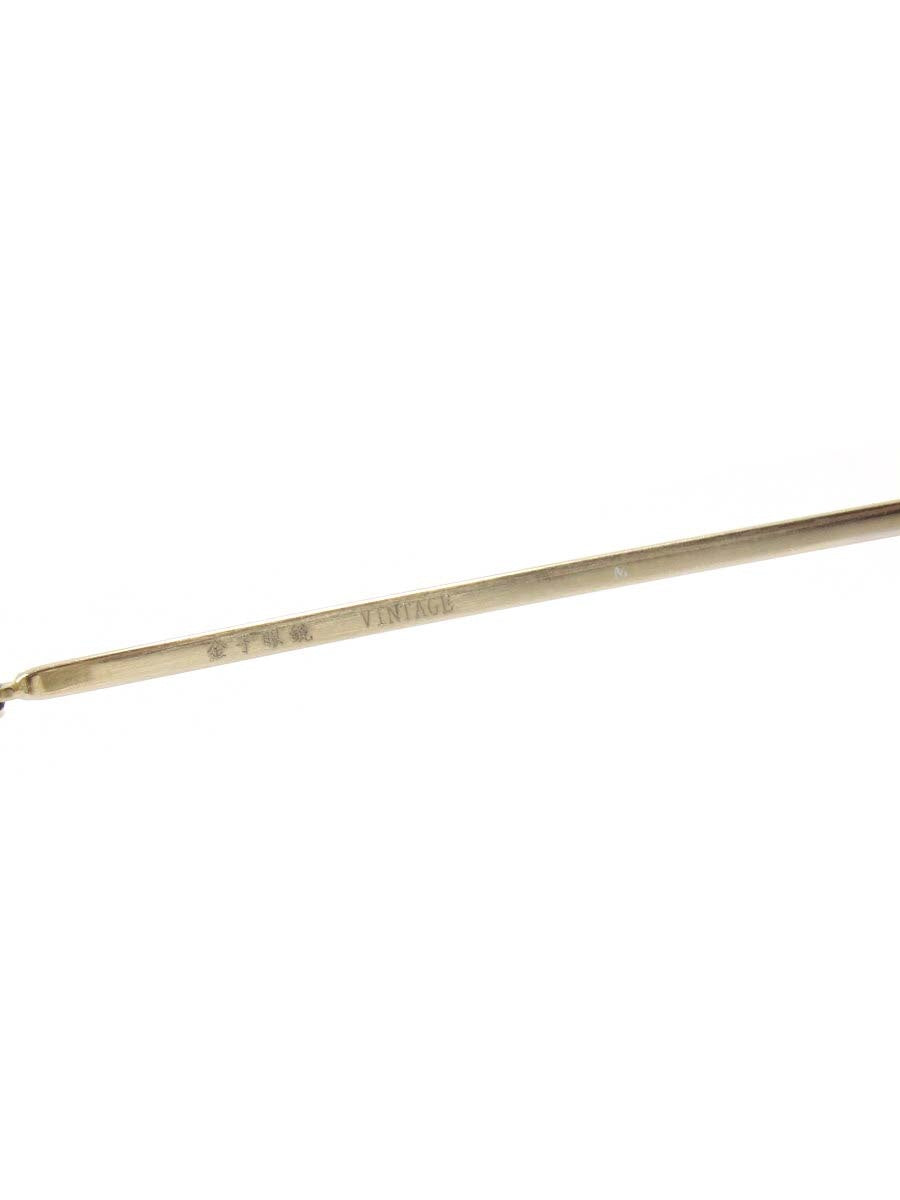 金子眼鏡 VINTAGE KV-111 メガネ ゴールド チタンフレーム フルリム オーバル ITG4AYTWKGNK 【SALE】