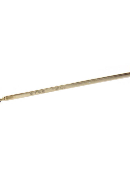 金子眼鏡 VINTAGE KV-111 メガネ ゴールド チタンフレーム フルリム オーバル ITG4AYTWKGNK 【SALE】