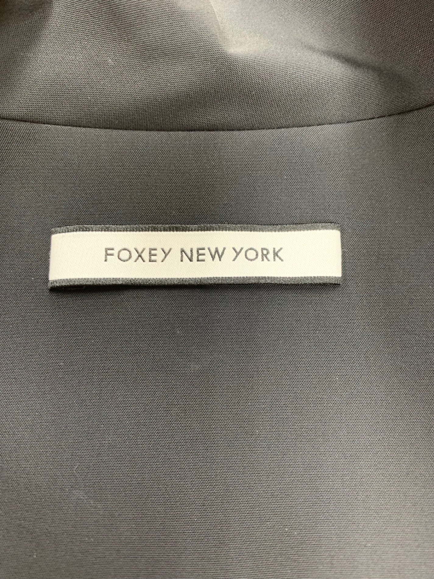 フォクシーニューヨーク Cort 36145 スプリングコート 40 ブラック ITGTVBNLOJD2