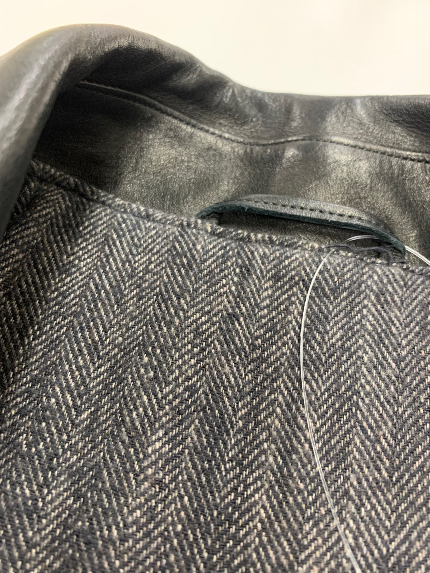 オールドジョー PATINA HORSE-HIDE JEAN JACKET 232OJ-JK19 レザージャケット 38 ブラック ホースハイド 馬革 ITF547EJL59Q