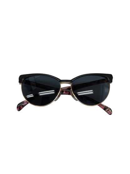 ケンゾー KE-1832 サングラス ブラック コンビフレーム フルリム ウェリントン ITFE3EPD0MQ8 【SALE】