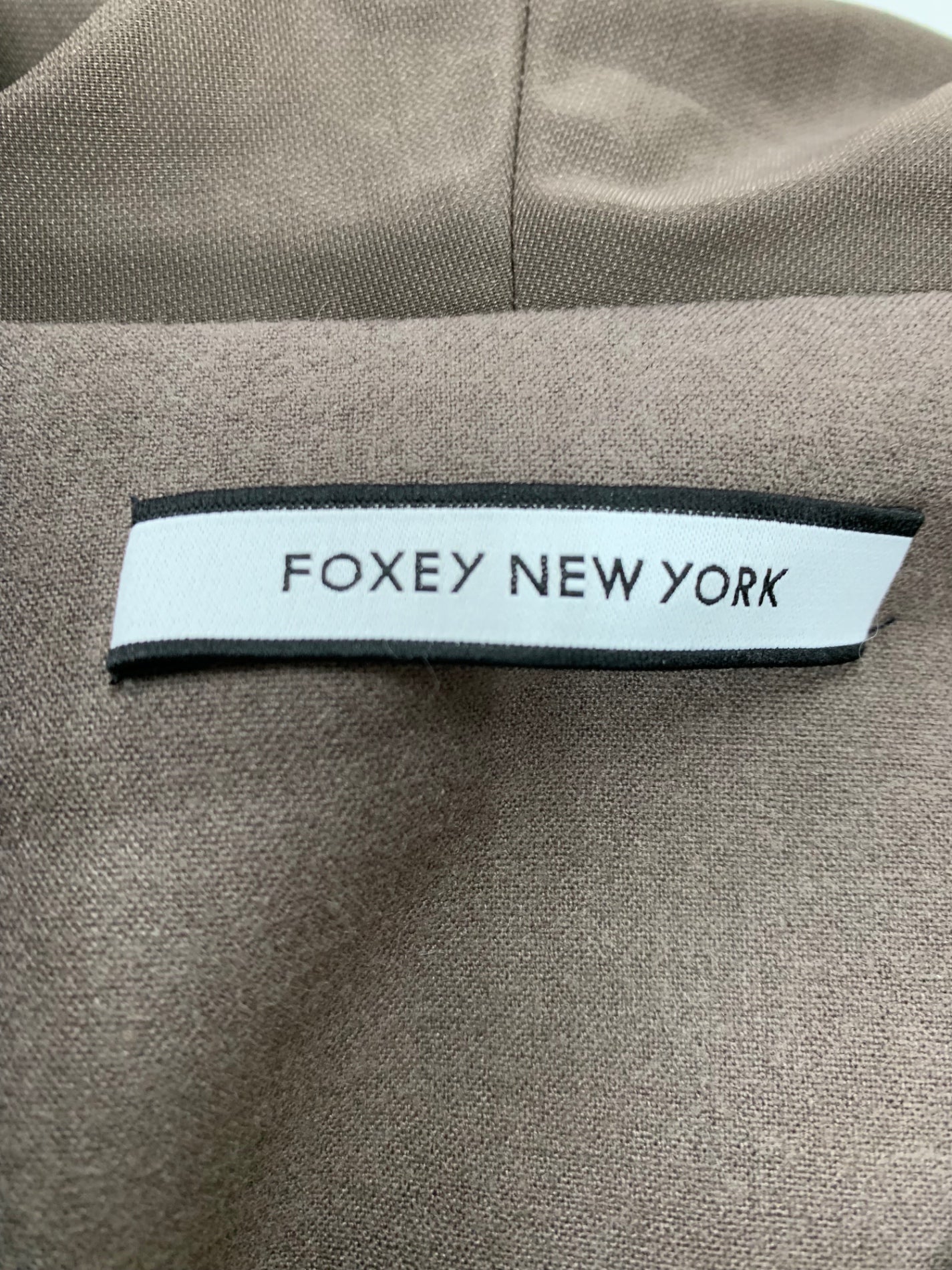 フォクシーニューヨーク Jacket San Marco 43087 ジャケット 40 ブラウン ITZ0KM54990A