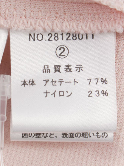 エリザ 28128011 ワンピース 2 ピンク サーブルストレッチ ビジュー ITAQ4D4HKS90
