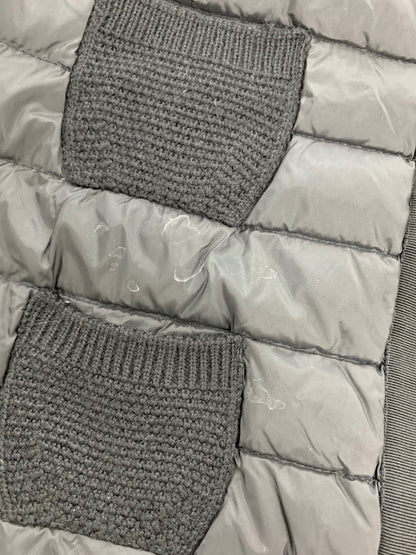 モンクレール MAGLIONE TRICOT ALLA COREANA C20930474800 98125 ジャケット M ブラック ニット切替ダウン ITHMUPVI2M28