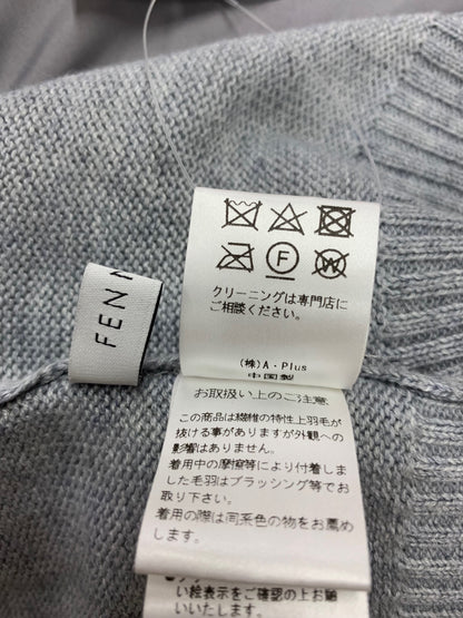 フェンネル 15-11-15430 ベスト 09 グレー ニット フェイクファー ITW3UYZ7CS0J