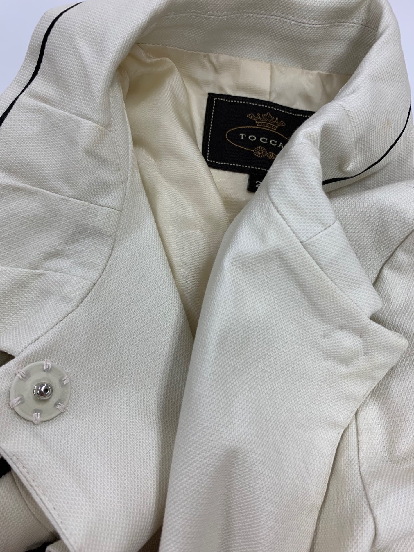 トッカ CCMTOGS0200 スプリングコート 2 アイボリー リボン ITRPRA0ZX5X0 【SALE】