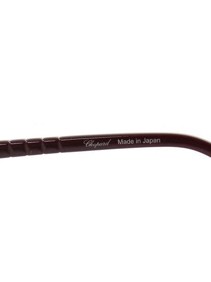 ショパール VCH302J メガネ ワインレッド サイドストーンロゴ IT3HOCPIC06G