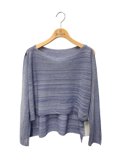 132 5. イッセイミヤケ IL21KH731 カットソー 2 ブルー ニット ITO46K1NH4F0