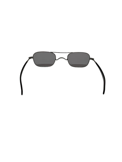 ルノア ダブルブリッジ 306 メガネ シルバー メタルフレーム フルリム ボストン IT3FQ99L1T1H