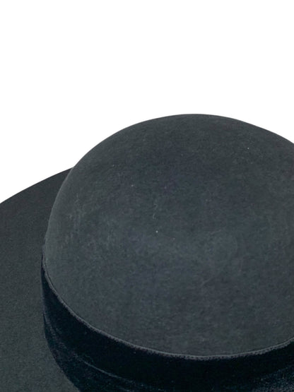 ルネ ハット ブラック ベロアリボン ITYOL6W94SAO 【SALE】