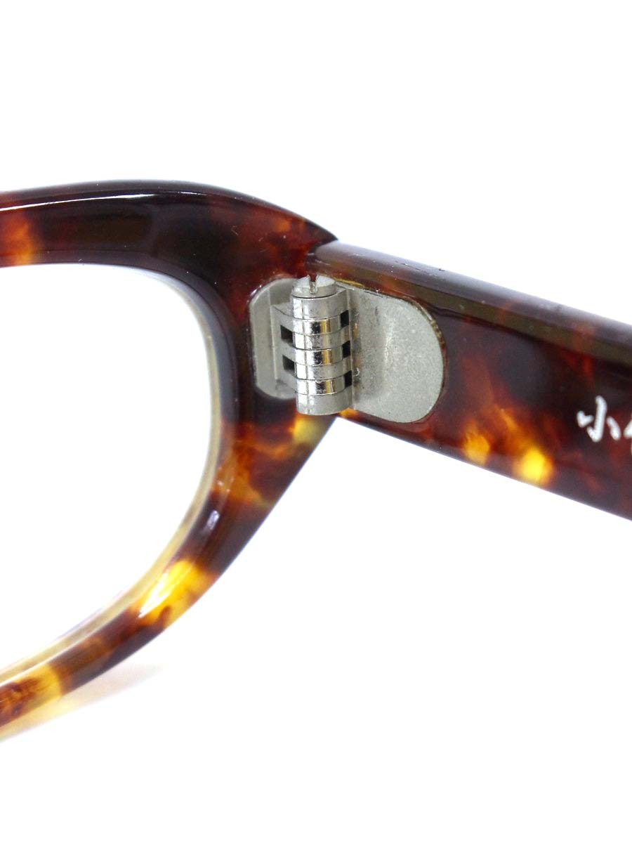 小竹長兵衛 T310-4 メガネ ブラウン べっ甲柄 セルフレーム フルリム スクエア ITNG3L4UEUAS