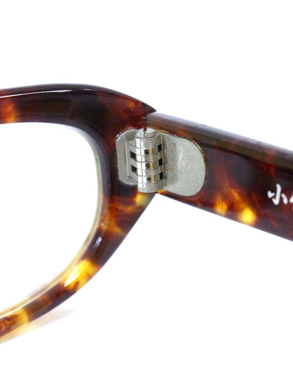 小竹長兵衛 T310-4 メガネ ブラウン べっ甲柄 セルフレーム フルリム スクエア ITNG3L4UEUAS