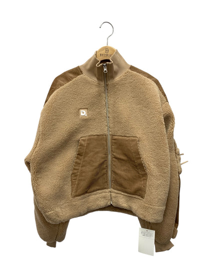 ダーリッチ 112443005 112442015 セットアップ FREE-L ベージュ ボア コンビ リボン セットアップ ITM5JBOOMNTJ 【SALE】