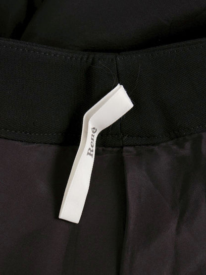 ルネ 6635020 キュロットスカート パンツ 34 ブラック タック IT966KXHDTHY