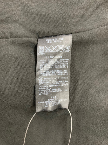 シシ ジャケット S ブラック ノーカラー ダブルジップ IT7UHP6Z17GR