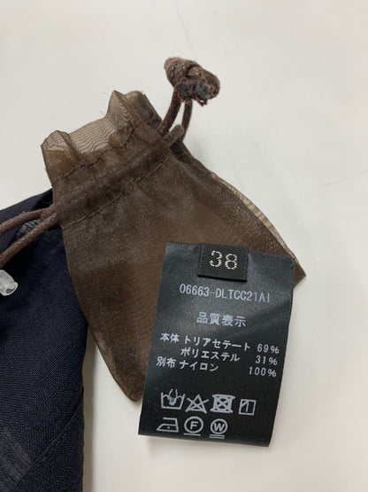 デイジーリン Blouse Sheer Puff Puff 06663 ブラウス 38 ネイビー ITTT2RWCYWQ2