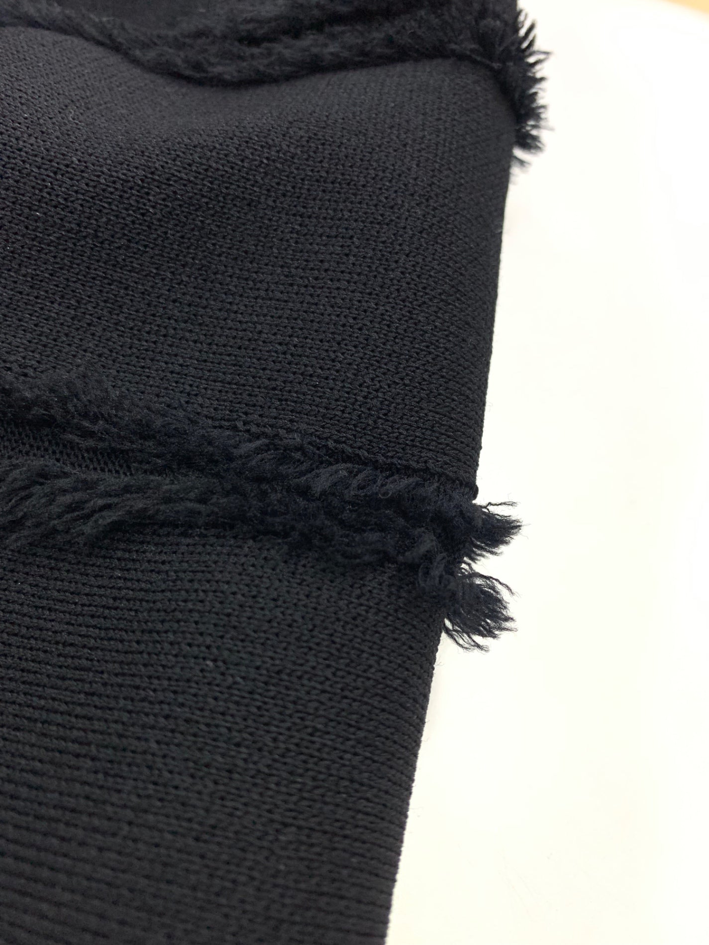 フォクシーブティック Knit Dress Rhythmic 42974 ワンピース 42 ブラック ITUBJVY20FC7