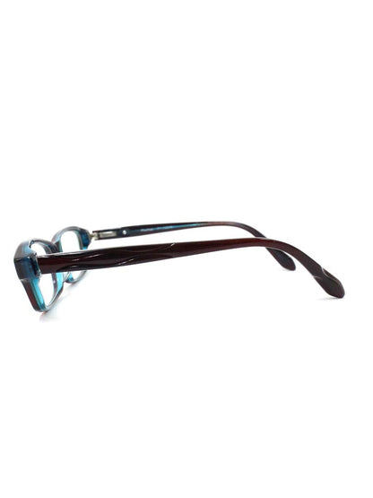 プラスミックス PX-13270 眼鏡 メガネ ブラウン/ブルー セルフレーム フルリム スクエア IT0480F5B1O3 【SALE】