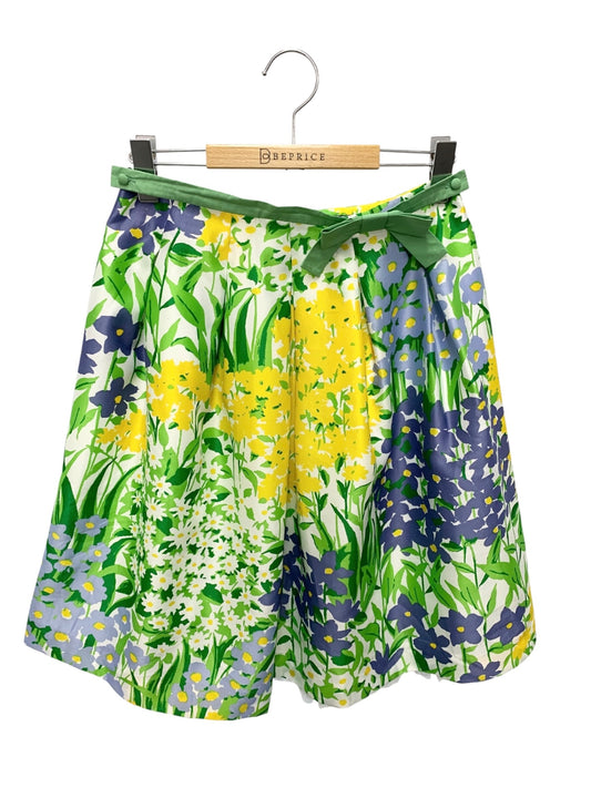 エムズグレイシー 017106 スカート 38 マルチカラー フラワーモチーフ IT98579KNNF9 【SALE】