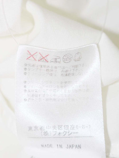 フォクシーブティック Blouse White Campus 35849 シャツ ブラウス 38 ホワイト ITURTMKNKIGO