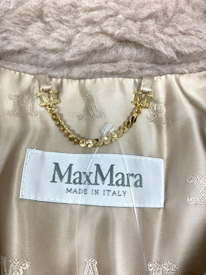 マックスマーラ ニューテルツォ テディベア ケープ 24247363326 ポンチョ 44 ベージュ アルパカ シルク IT8IS86U5H6Q 【SALE】