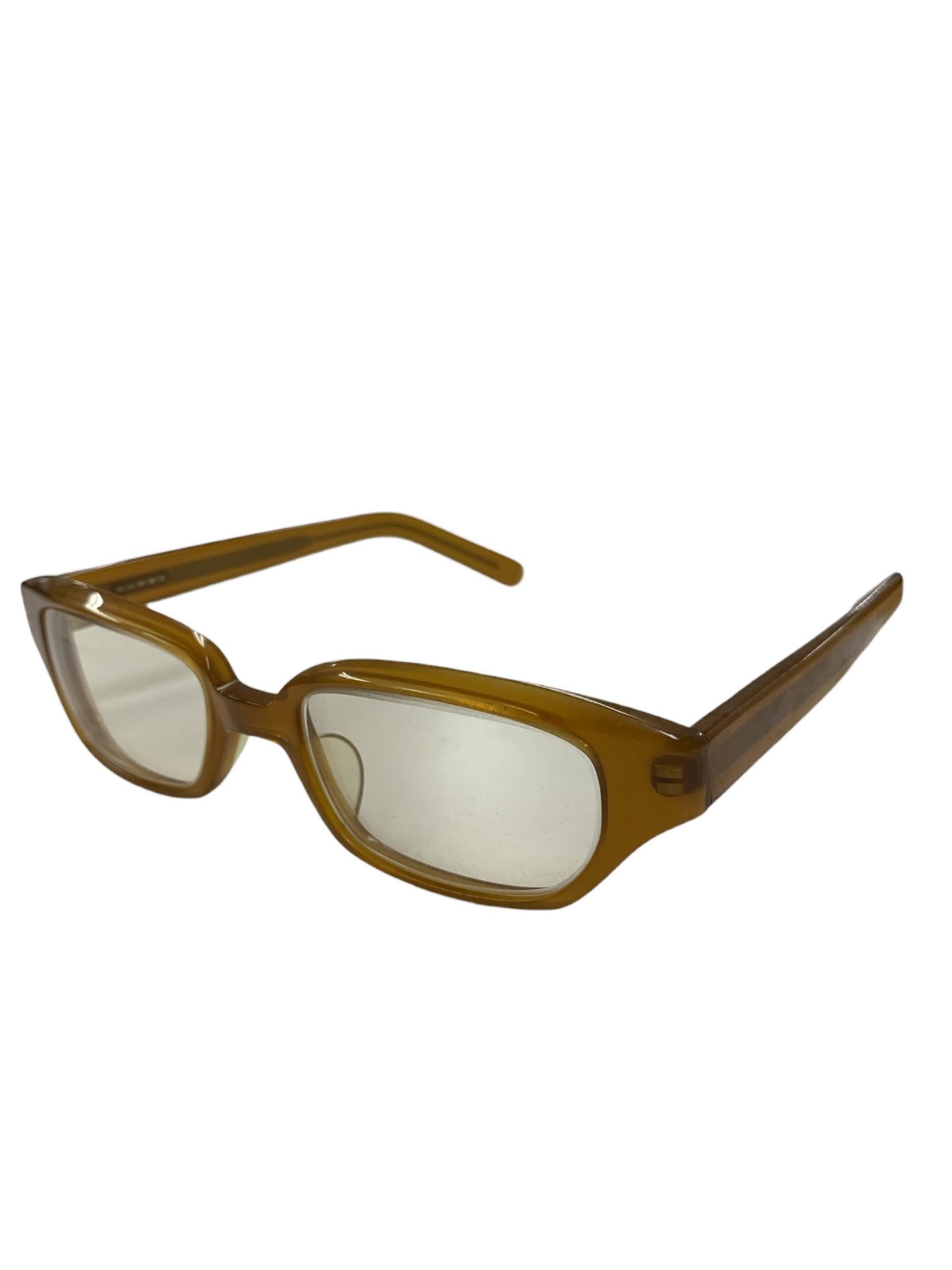 白山眼鏡店 メガネ キャメル スクエア IT1THD9CL3HS