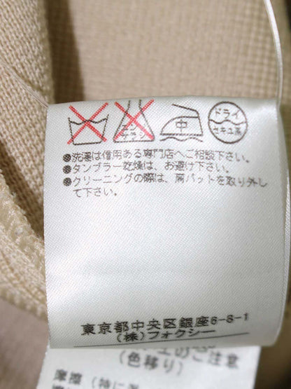 フォクシーブティック 25649 ワンピース 38 ベージュ ワンピース 衿付 ITQV64OFIRVS 【SALE】