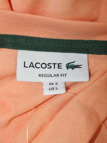 ラコステ TH9681 Tシャツ 5 オレンジ ロゴ ITU1ABXBP3A4 【SALE】