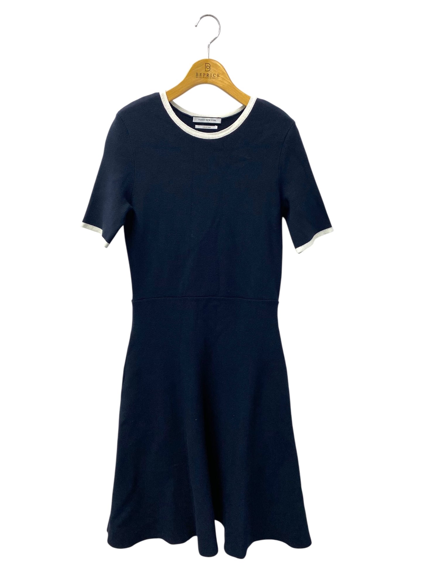 フォクシーニューヨーク collection Knit Dress 39015 ワンピース 38 ネイビー ITF6H9BF2US6