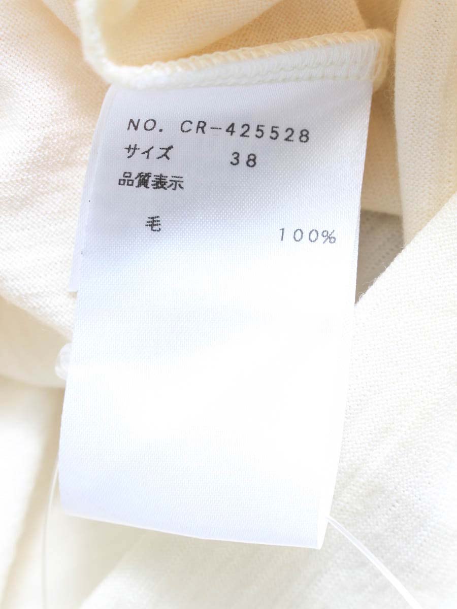 エムズグレイシー 425528 Tシャツ カットソー 38 アイボリー フラワーモチーフ ITF7ML60WGVO