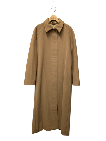 マックスマーラ 1600012 ステンカラーコート 40 キャメル ウール ITFFAUQHDRL3