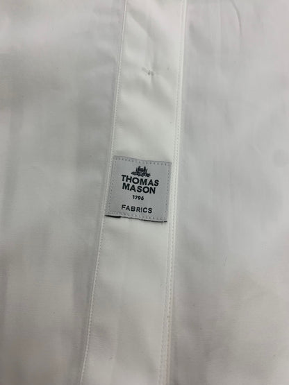 エブール エッセンシャルコットン シャツ 4110700408 36 ホワイト ボウタイ タック IT1UDMUCMLO0