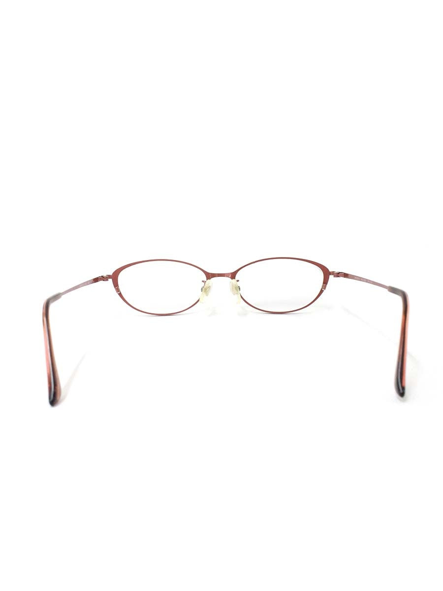 ハスキーノイズ H-155 メガネ ピンク メタルフレーム オーバル ITDUW2S5G7KB 【SALE】