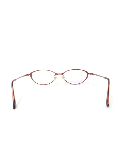 ハスキーノイズ H-155 メガネ ピンク メタルフレーム オーバル ITDUW2S5G7KB 【SALE】