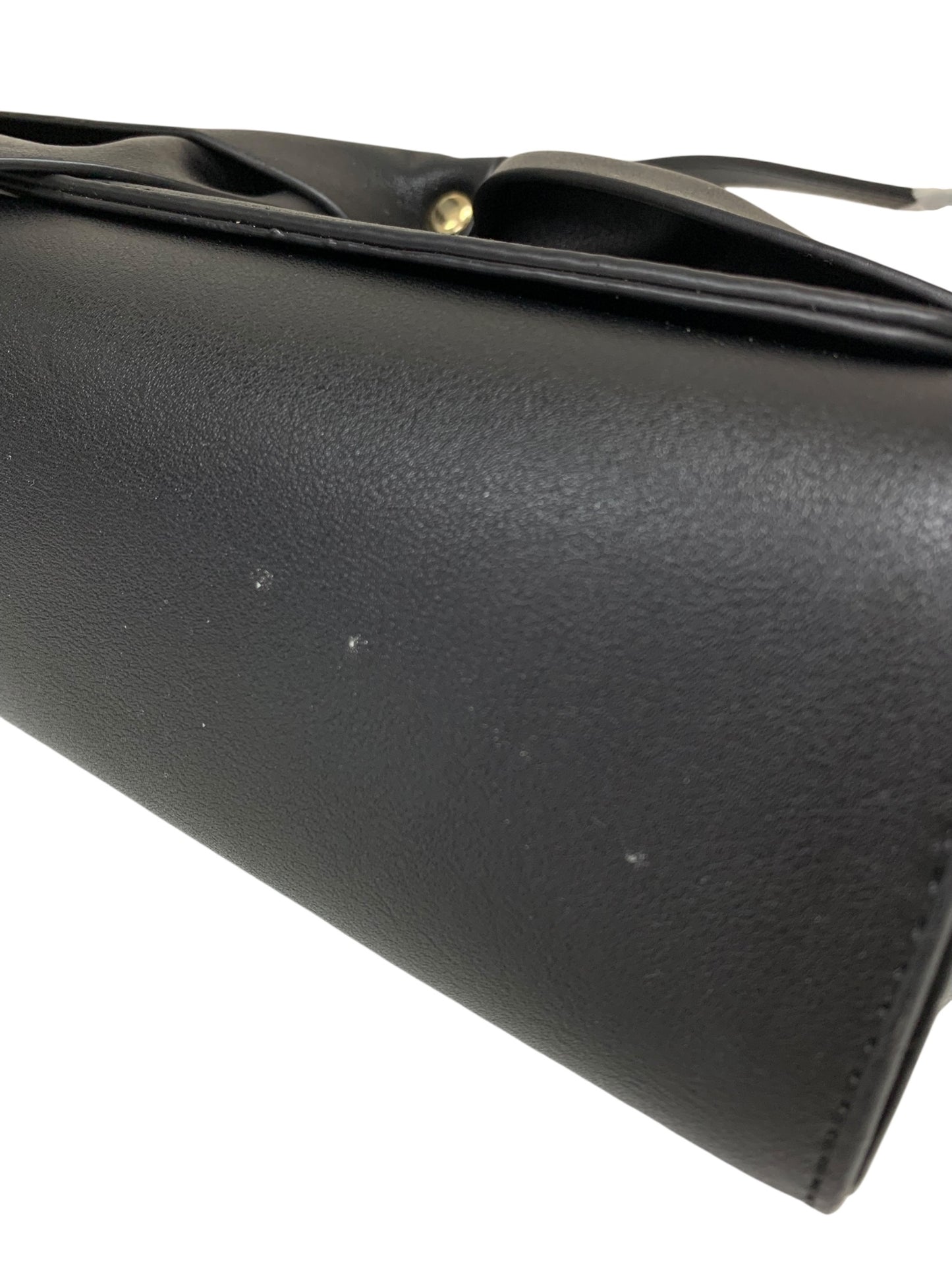 エムズグレイシー 774526 ショルダーバッグ ブラック リボン フェイクレザー ITNKJ66DYPES