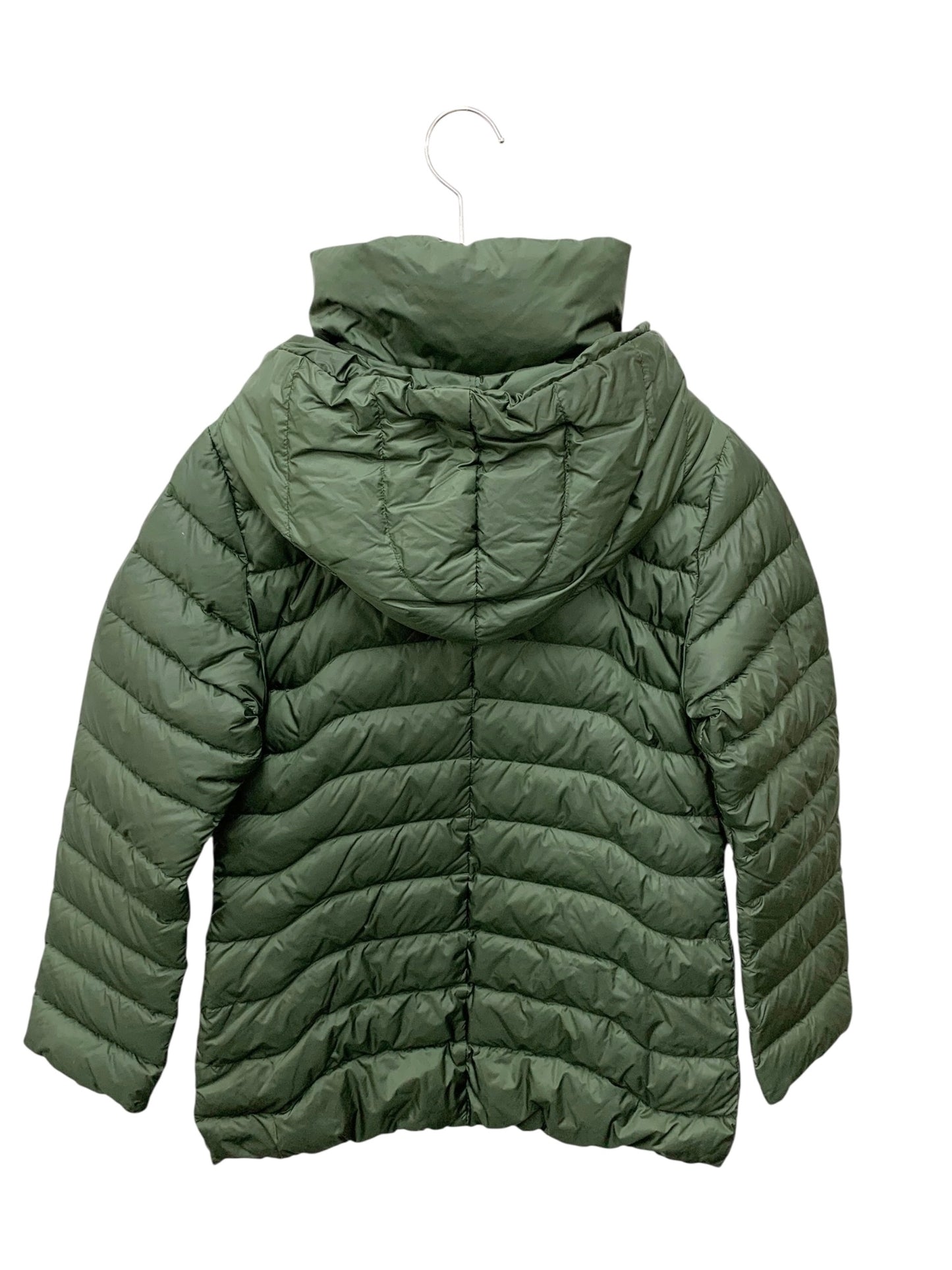 ヨーツェン EN12934 ダウンコート XS グリーン ナイロン ジップアップ フード付き ITIAM90AH1VC 【SALE】