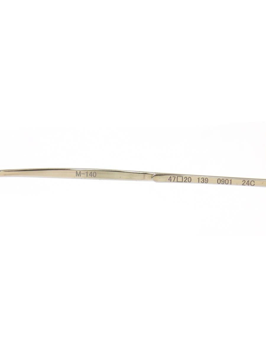 フォーナインズ M-140 メガネ ゴールド メタルフレーム フルリム ヘキサゴン ITXYWFGEKMCG 【SALE】