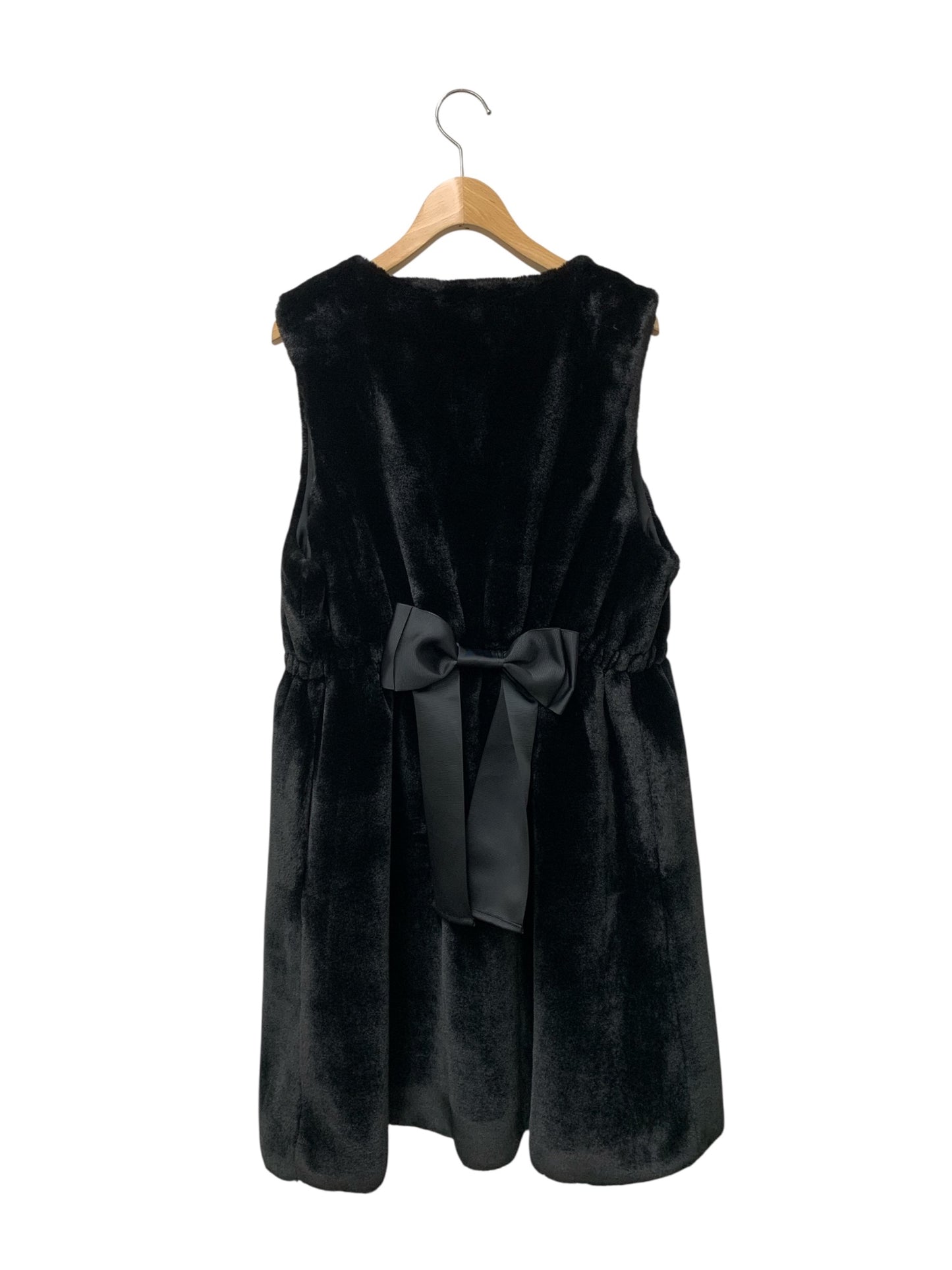 エムズグレイシー Fake Fur Vest 296503 ベスト F ブラック フェイクファー ITHAJZQDXNPM
