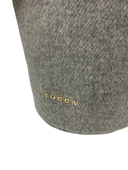 トッカ BOHW0320 ハンドバッグ グレー ファー付き ITRMN8T4G7L4