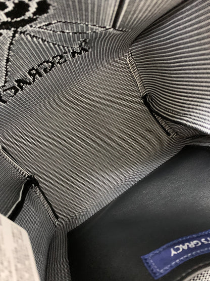 エムズグレイシー リボンコサージュ柄ニット 494523 トートバッグ ブラック ITT19FKBXFKG