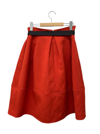 エムズグレイシー Cocoon Line Skirt 917507 スカート 40 レッド ITF4DFCXMXTG