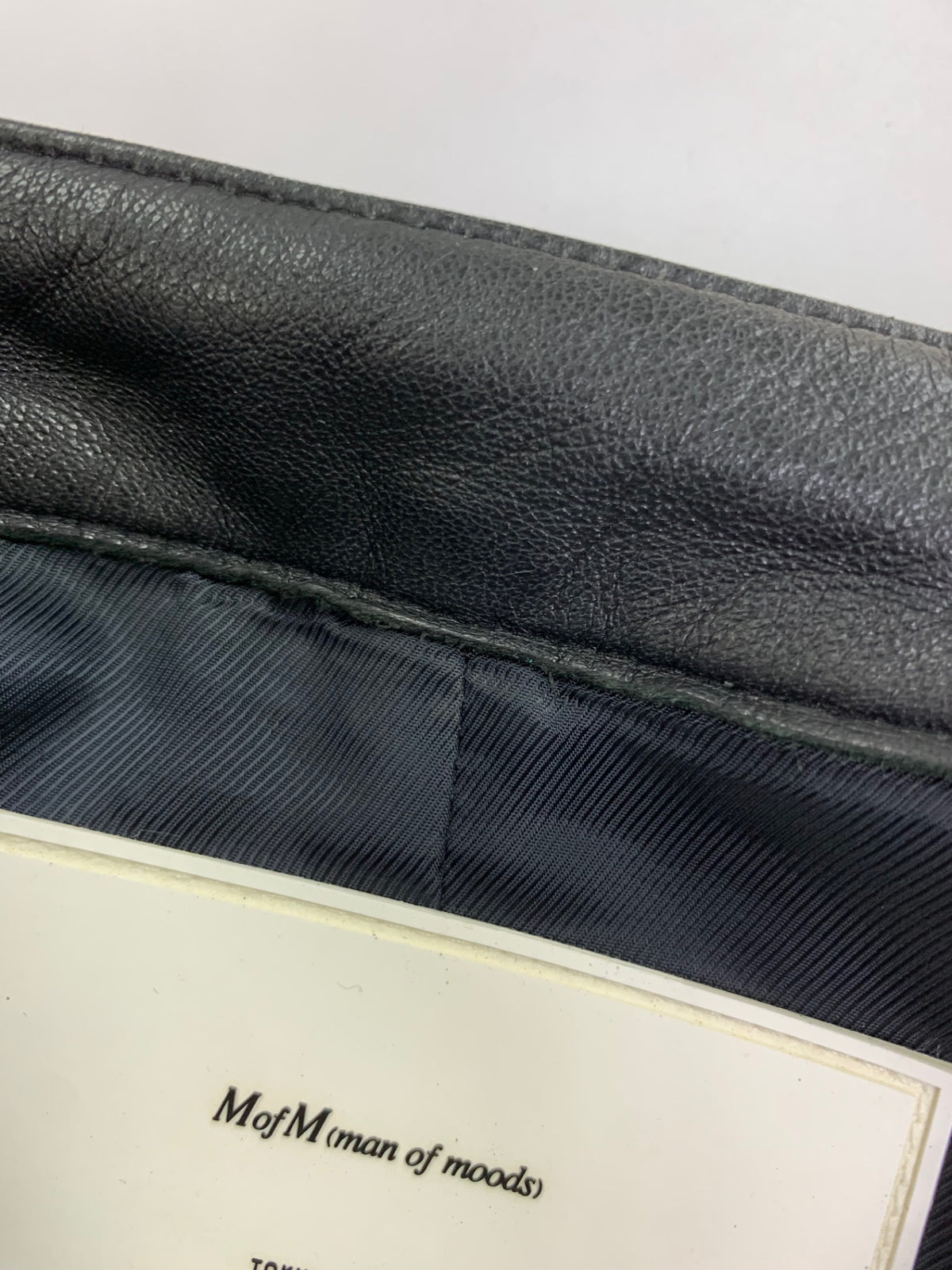マンオブムーズ 3110-JK08 レザージャケット 2 ブラック 羊革レザー ITOFK19Y2CKE