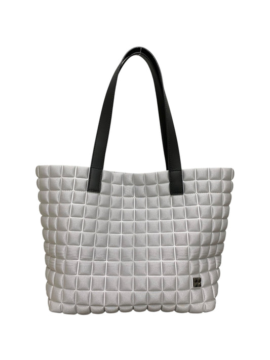 ビープライム MILANO SMALL トートバッグ シルバー ミラノ スモール ITJHJWGQ2IOU