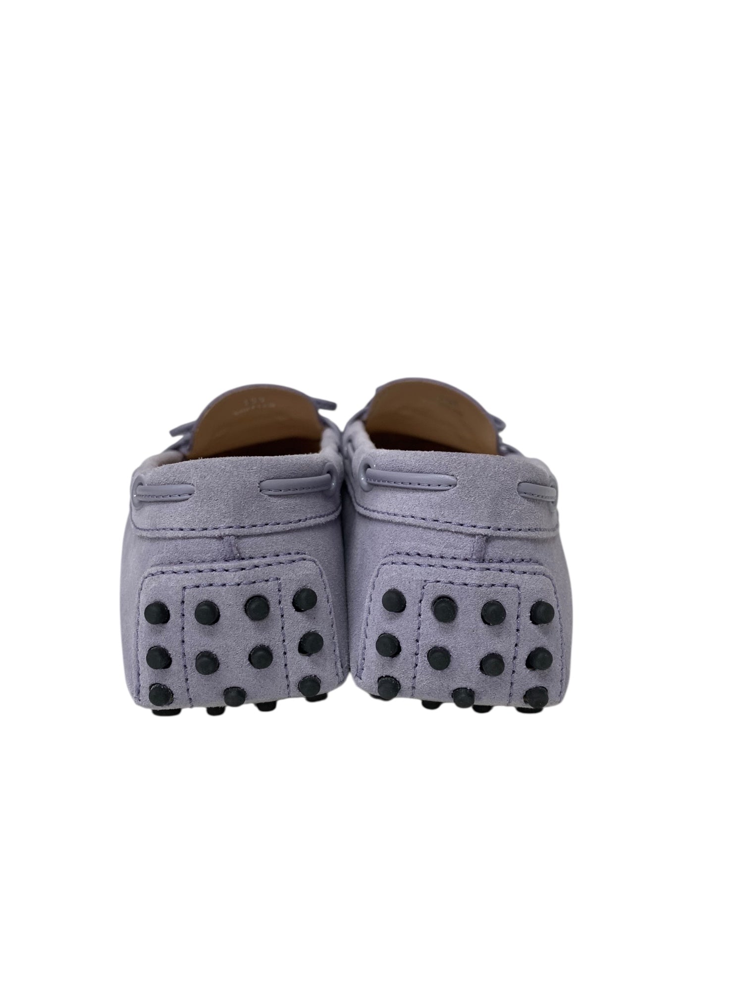 トッズ ドライビングシューズ 38 1/2 パープル スエード | 中古