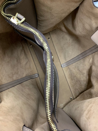 ストーリー ニュアンストートバッグ グレージュ サイドベルテッドハンドルバッグ レザー 2way IT2GZE5NBWH0 【SALE】